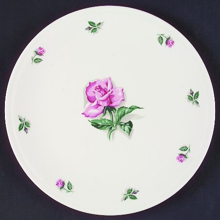 Rhythm Rose Cake Plate