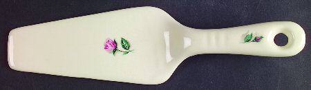 Rhythm Rose Solid Ceramic Pie/Cake Server