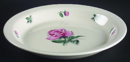 Rhythm Rose Pie Serving Plate