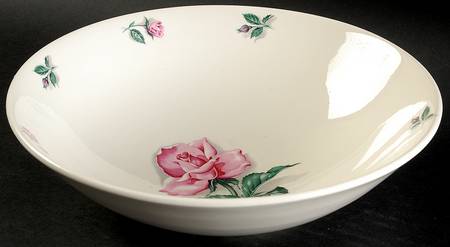 Rhythm Rose 8" Round Vegetable Bowl