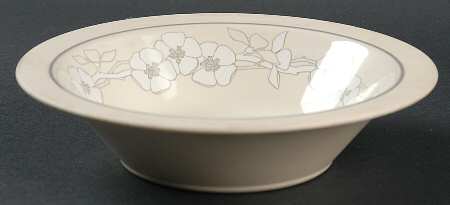 Bouquet Rim Cereal Bowl