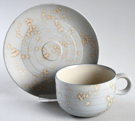 Cirrus Flat Cup & Saucer Set