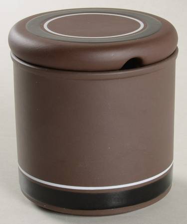 Contrast Sugar Bowl & Lid