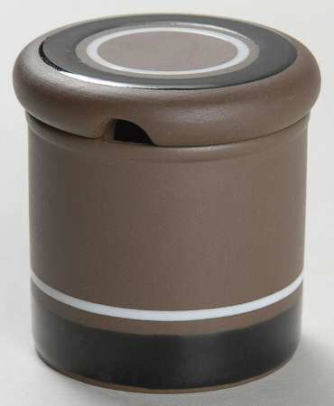 Contrast Mustard Jar & Lid