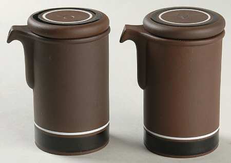 Contrast Vinegar and Oil Set with Stoppers