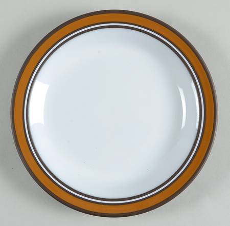 Contour Brown Salad Plate