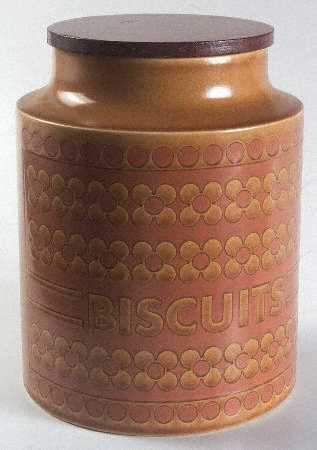 Saffron Biscuit Barrel & Lid