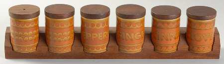 Saffron Condiment Set