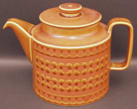 Saffron Teapot & Lid