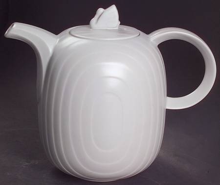 Swan Lake Grey Coffee Pot & Lid