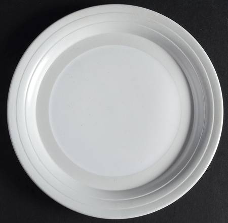 Swan Lake Grey Bread & Butter Plate
