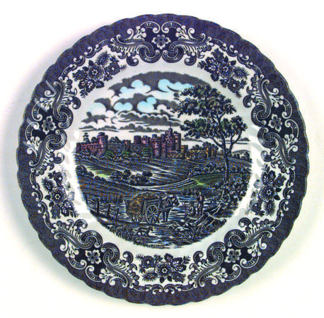 Old Country Castles Dinner Plate