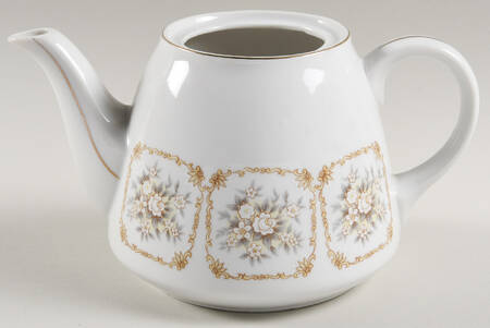 Elegance (Gold Trim) Teapot No Lid