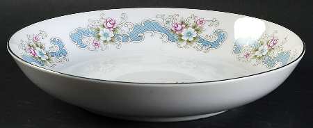 Rose Bud Coupe Soup Bowl