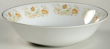 Spring Garden 9" Round Vegetable Bowl