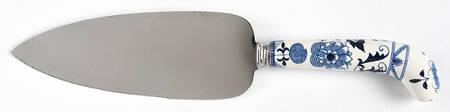 Blue Onion Pie & Cake Server with Stainless Blade by House of Prill