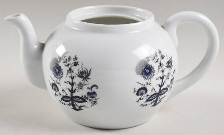 Blue Onion Teapot No Lid