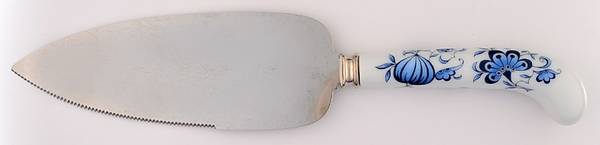 Blue Onion Pie & Cake Server with Stainless Blade