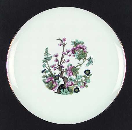 Indian Tree Footed Cake Plate