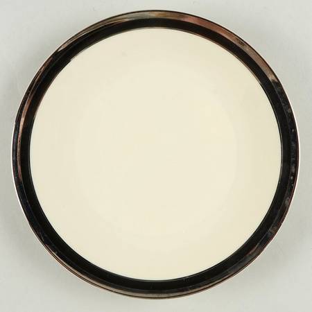 Midnight Halo Salad Plate