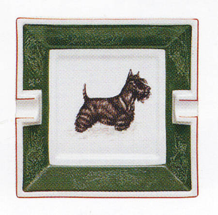 Chasse Hunter Green 4" Ashtray