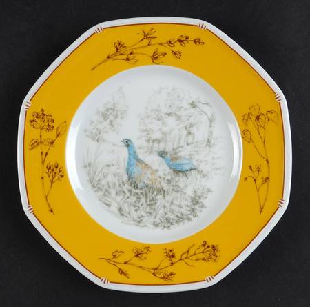 Chasse Yellow Bread & Butter Plate