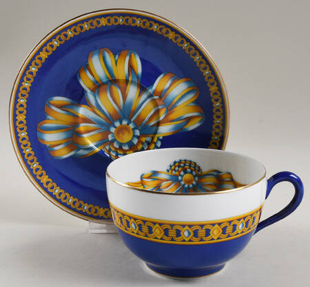 Cocarde de Soie Breakfast Cup & Saucer Set