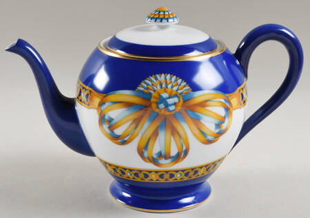 Cocarde de Soie Tea/Coffee Pot & Lid