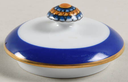 Cocarde de Soie Lid for Sugar Bowl