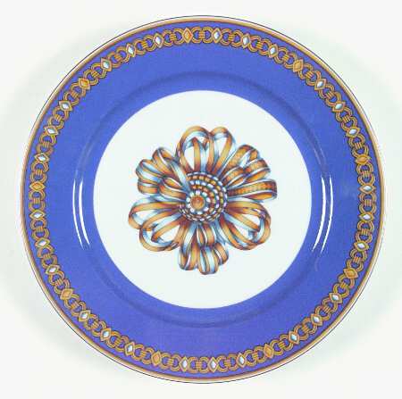 Cocarde de Soie Large Dinner Plate