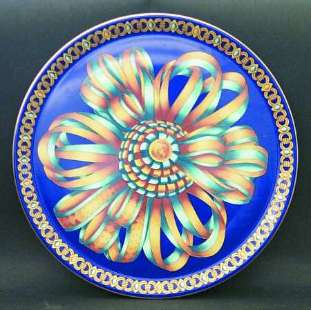 Cocarde de Soie 12" Tart Plate