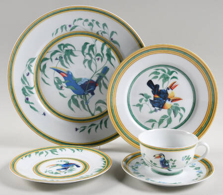 Toucans (Birds) 5 Piece Place Setting