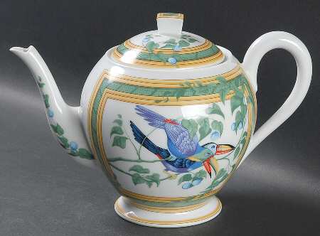 Toucans (Birds) Tea/Coffee Pot & Lid