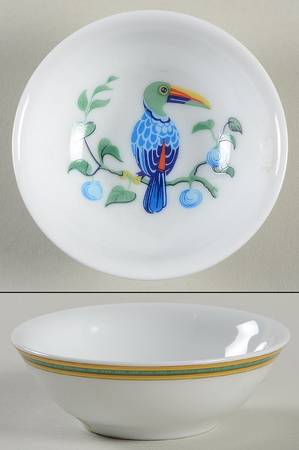Toucans (Birds) Soja Dish