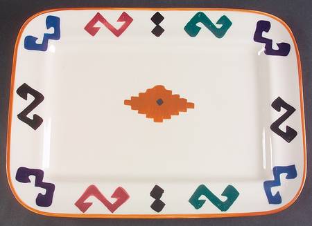 Cheyenne 16" Rectangular Serving Platter by Hartstone