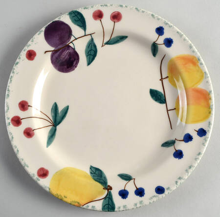Fruit Salad Dinner Plate