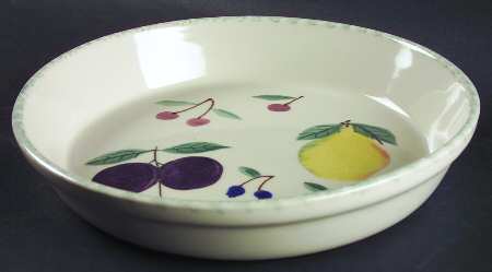 Fruit Salad 10" Pie Baking Plate by Hartstone