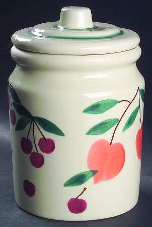 Fruit Salad Large Canister & Lid