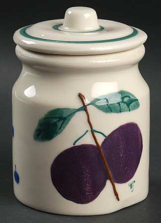 Fruit Salad Small Canister & Lid