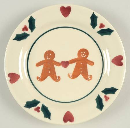 Gingerbread Salad Plate