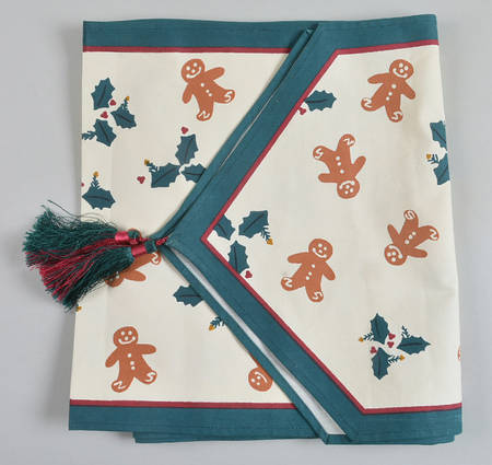 Gingerbread 87" X 13" Table Runner