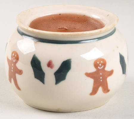 Gingerbread Votive Candleholder