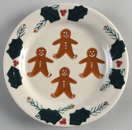 Gingerbread Salad Plate