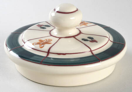 Gingerbread Lid with Seal Ring for Extra Large Canister