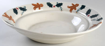 Gingerbread 14" Pasta Serving Bowl