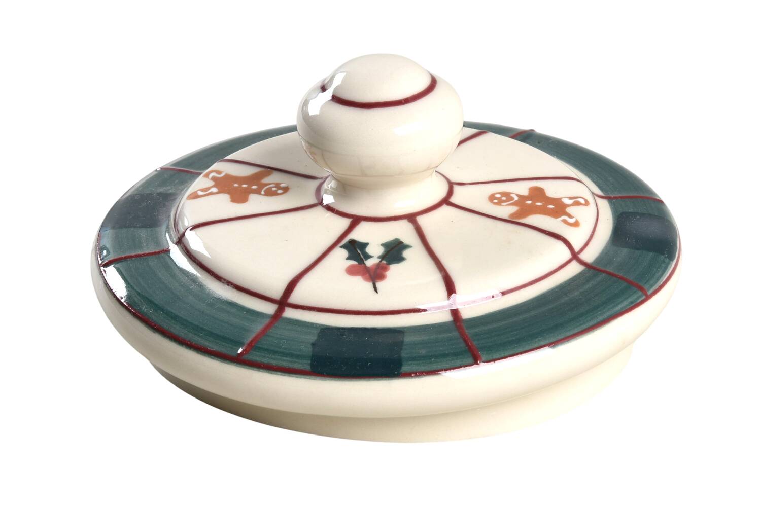 Gingerbread Lid for Cookie Jar