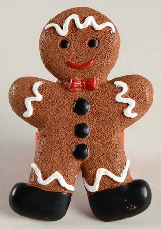 Gingerbread Sculpted Napkin Ring