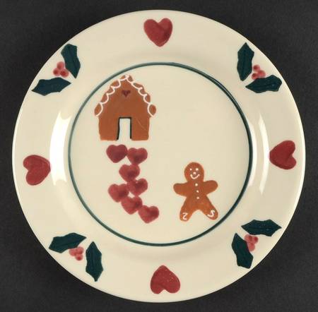Gingerbread Salad Plate