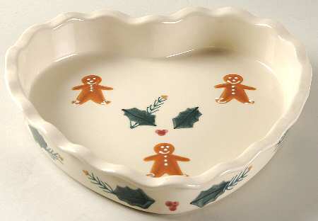 Gingerbread 11" Heart Baker