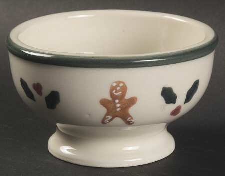 Gingerbread Dip Bowl for Chip & Dip Set